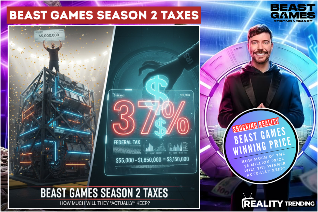 Beast Games Season 2 Taxes How Much of the $5 Million Prize Will the Winner Actually Keep