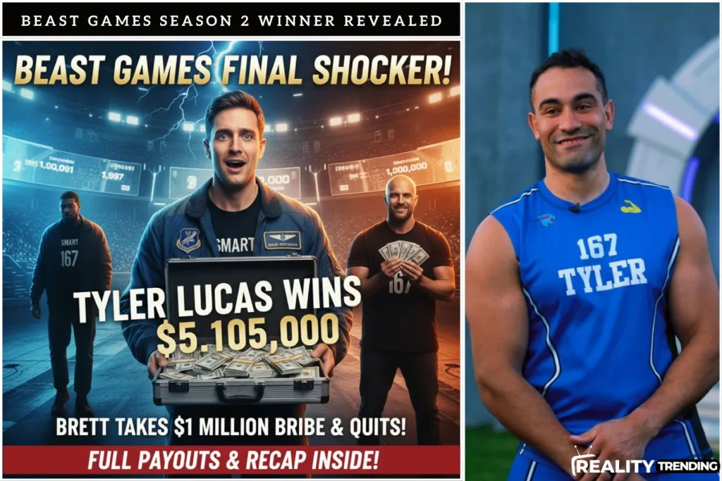 Beast Games Season 2 Winner Revealed How Tyler Lucas Secured the $5.1 Million Grand Prize