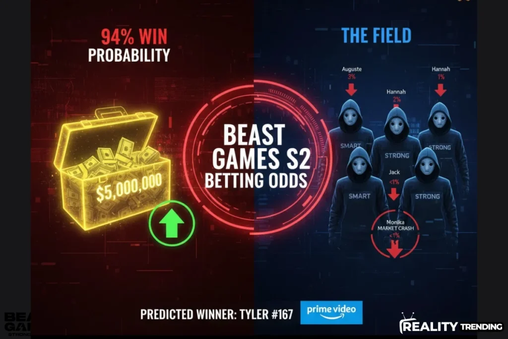 Massive Beast Games Season 2 Betting Odds Shocking 94% Favorite Revealed!