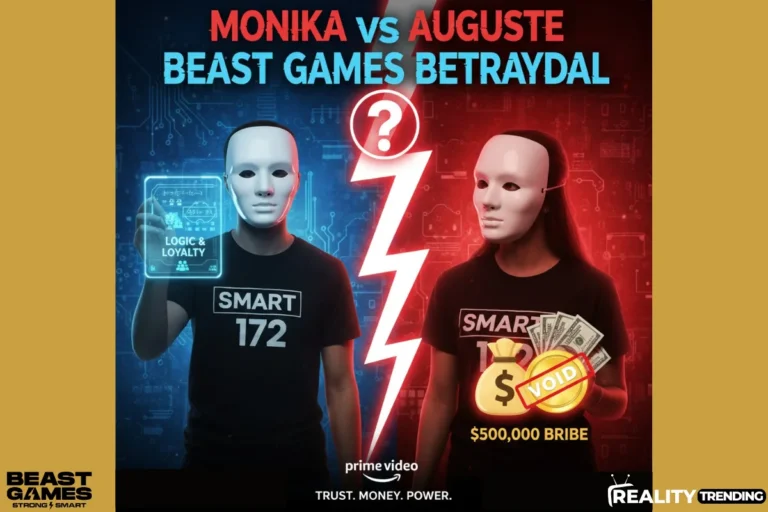 The Brutal Monika vs Auguste Beast Games Betrayal How a $500k Lie Destroyed the Smart Team!