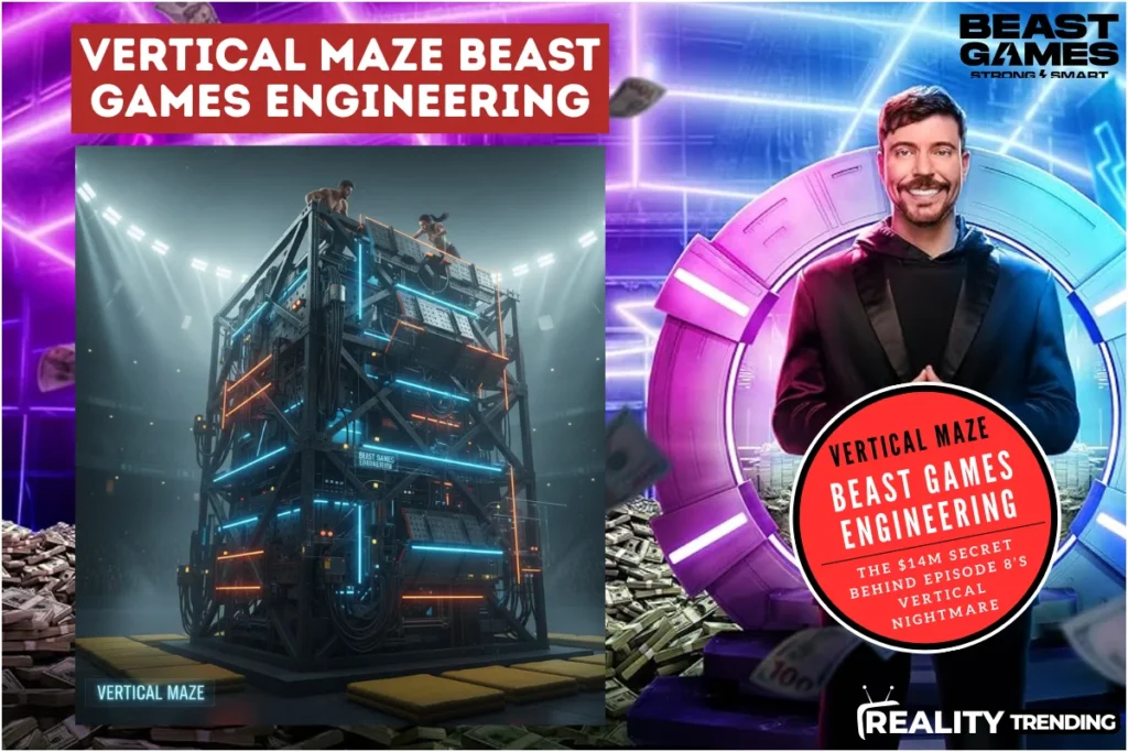 Vertical Maze Beast Games Engineering The $14M Secret Behind Episode 8’s Vertical Nightmare
